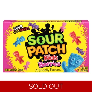 Sour Patch Berries Theater Box - American Candy